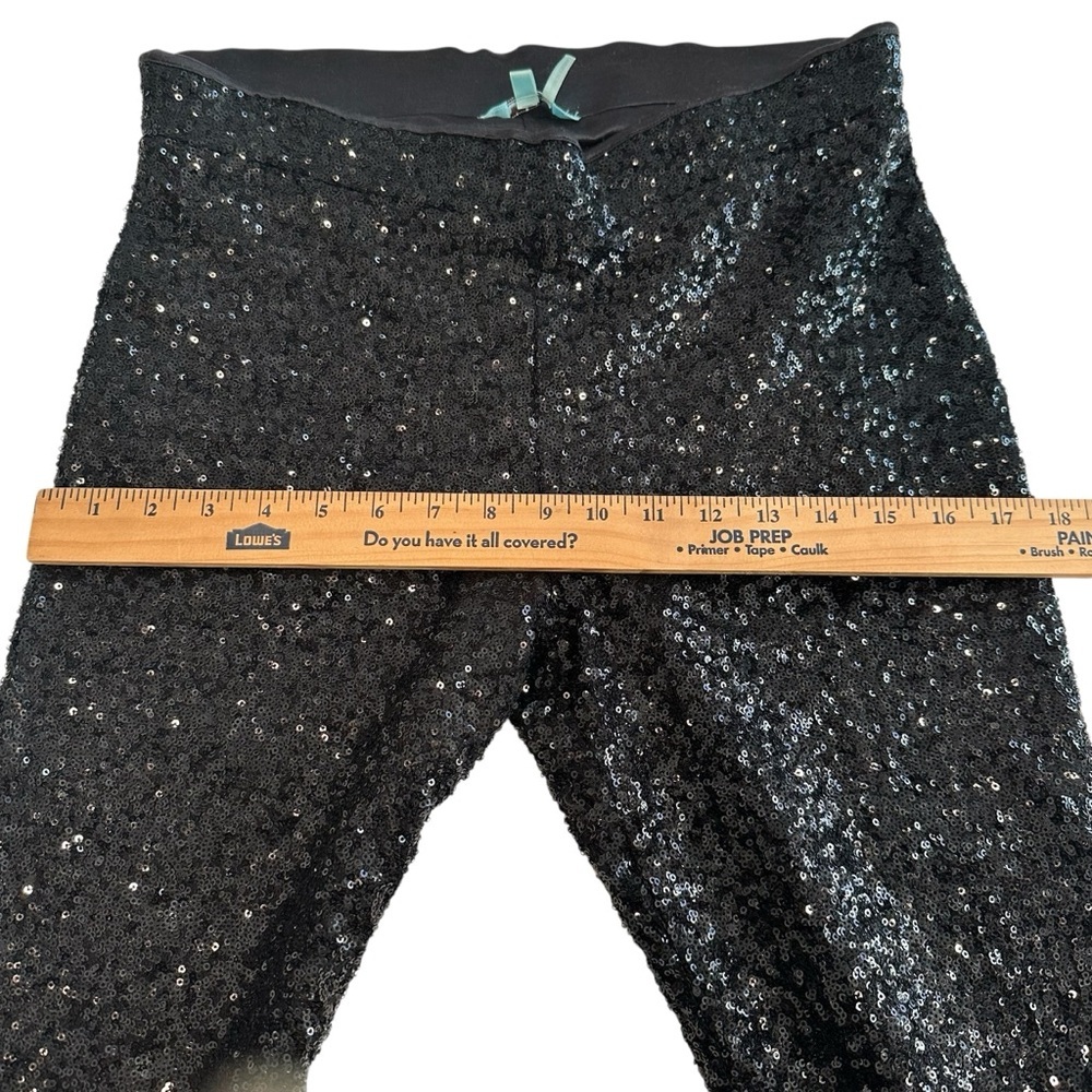 La Cite Black Sequin Pants - Picture 9 of 16